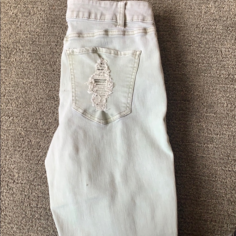 Refugee  distress jeans